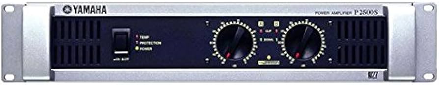 05 YAMAHA P2500s パワーアンプ Yamaha P2500S - Two-Channel Power Amplifier | eBay